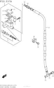  Front Master Cylinder (Dr-Z125Ll5 E28)