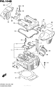VZR1800 Cylinder Head (Front) (Vzr1800Bzl7 E03)