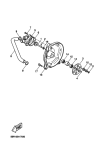 YQ50L Водяная помпа
