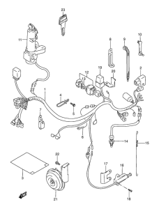 DR250 Жгут проводов