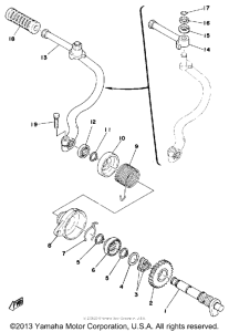 LB50PE Кик стартер