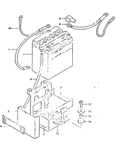 GSX400 Аккумулятор