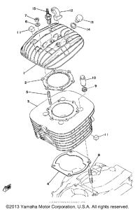 IT400C Cylinder head - cylinder