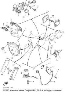 FZR600RFC Электрика