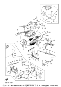 XVS11TC-F Топливный бак