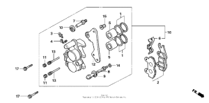 NSF100 Передний суппорт