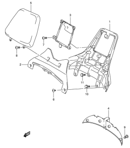 AN400 Ручка пассажира