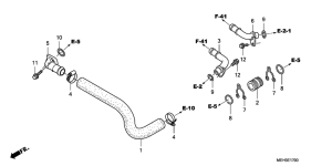 NSA700 Труба водная