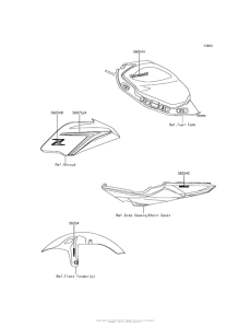 ER650 Decals (Black)