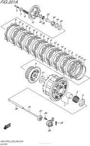 GSX-S750 Сцепление