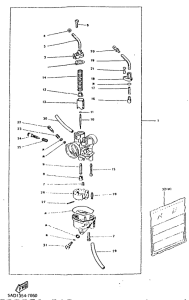 YN50R Карбюратор