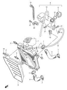 TS50 Радиатор