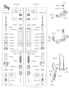  Передняя вилка