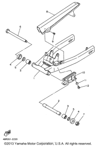 XJ600SHC Бугель