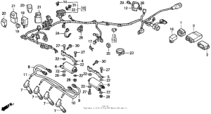 CBR900RR Жгут проводов