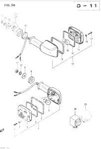 GSX400 Поворотники