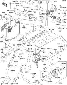 ZX1100 Radiator(1 / 2)