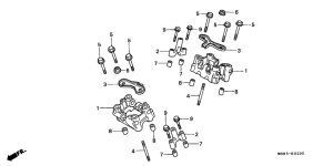 XRV650 Распределительный вал holder