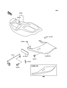ZR1100 Сиденье