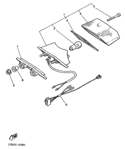 XT600EA Фонарь