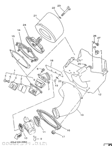 YZ250 Впускная система
