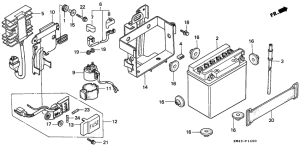CD250 Аккумулятор