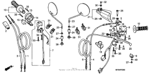 XR650L Handle switch + cable