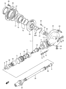 VS800 Карданный вал