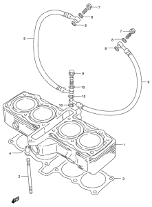 GSX-R400 Цилиндр