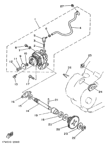 DT50LC Масляный насос