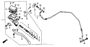 VT700C Цилиндр сцепления