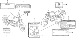 VT1100C2 Vt1100c2caution label
