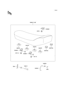 KE100 Сиденье