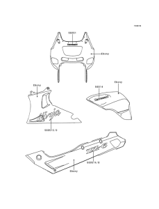 ZX600 Наклейки