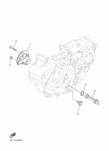 WR450F Масляный насос