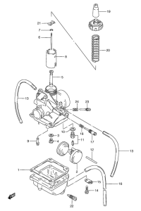 RG80 Carburetor assy