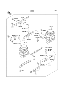 EN500 Carburetor assy