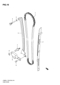 LS650 Держатель направляющей