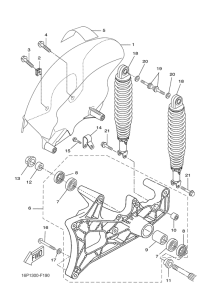 VP125 Rear arm & suspension