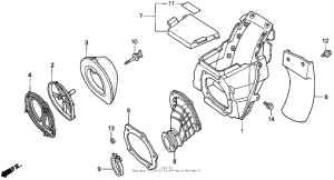 CR125R Air cleaner 90