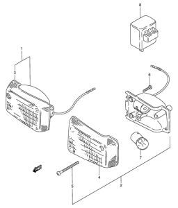 FB80 Front turnsignal lamp