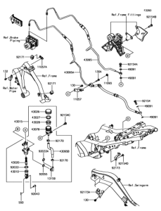 ER650 リヤマスタシリンダ