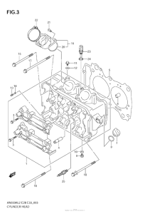 AN650 (ABS) Головка цилиндров