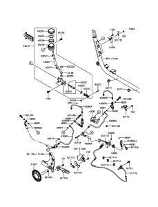 VN1700 Задний торм цилиндр