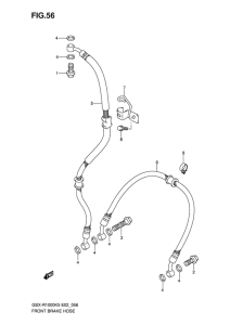 GSX-R1000 Передние тормозные трубки