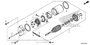 ST1300 (ABS) Стартер