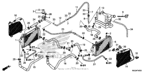GL1800B Радиатор