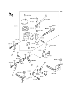 VN1500 Главный тормозной цилиндр