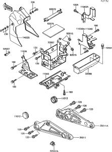 Z550 Короб для АКБ
