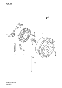 VL1500 Зажигание